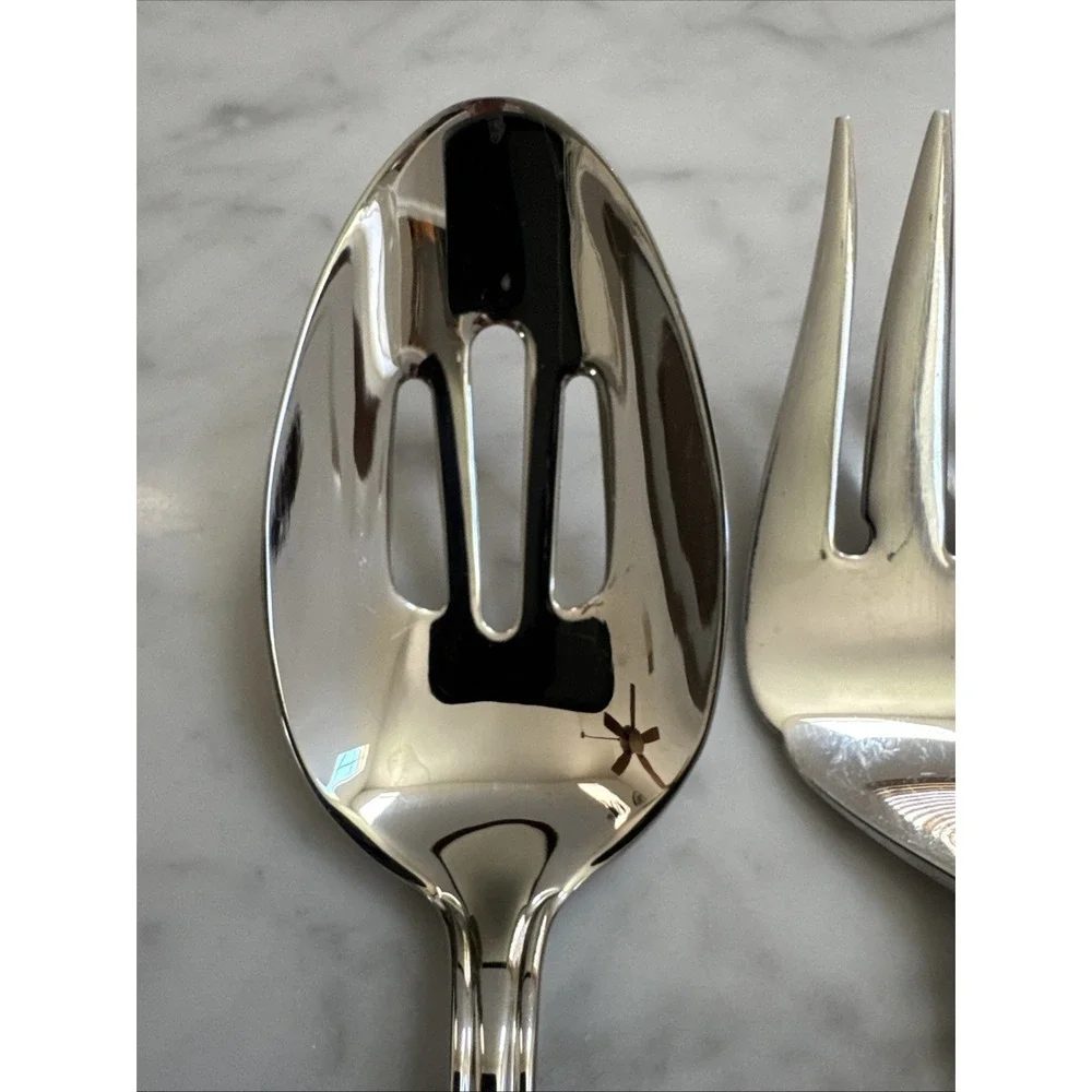 Elana by Hampton Silversmiths 18/10 Stainless Serving Pieces Lot Of 3